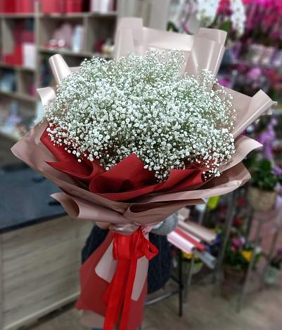 Букет цветов из: Гипсофила в Амурзете