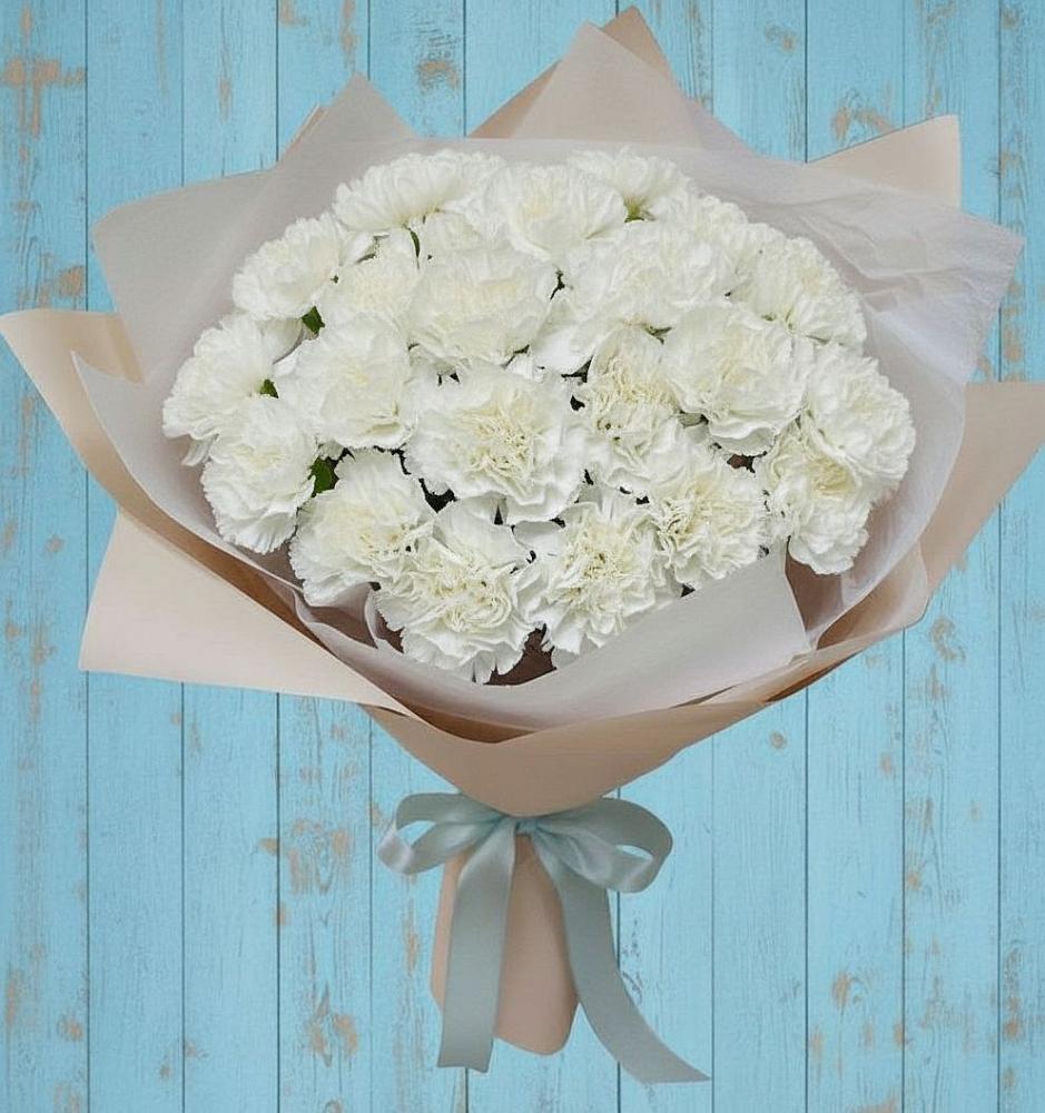 Букет цветов из: Гвоздики в Амурзете