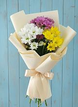 Букет цветов из:  Хризантемы в Амурзете