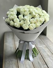 Букет 35 Белых роз в Амурзете