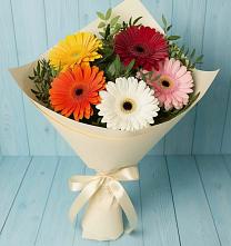 Букет цветов из:  Герберы в Амурзете