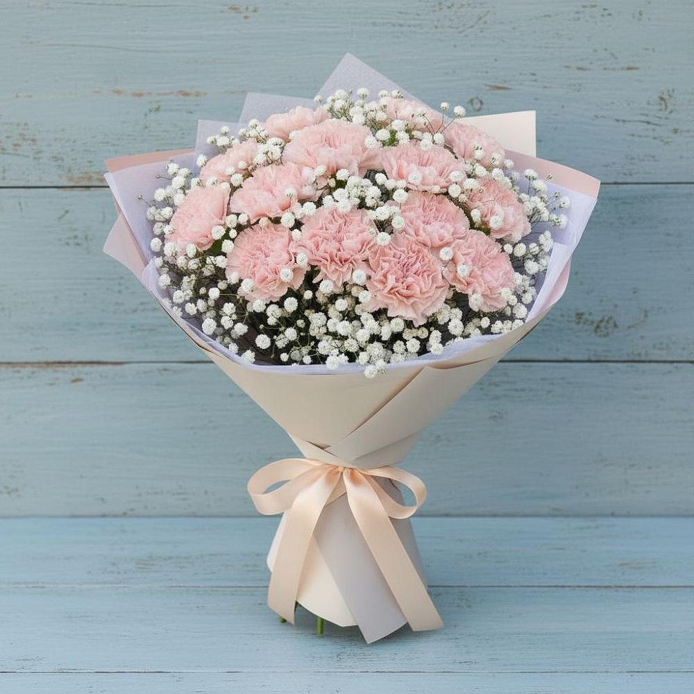 Букет цветов из: Гвоздики в Амурзете