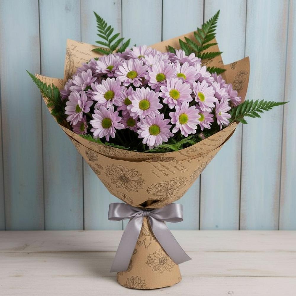 Букет цветов из: Хризантемы в Амурзете