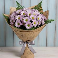 Букет цветов из:  Хризантемы в Амурзете