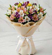 Букет цветов из:  Альстромерии #REPLACE_PRED# Амурзете