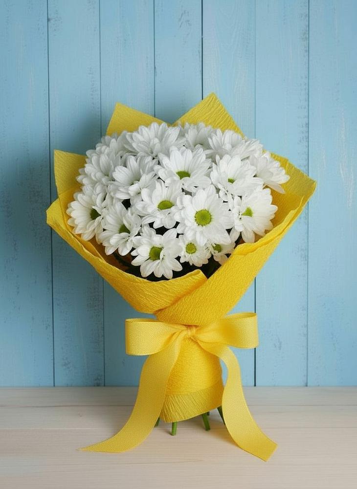 Букет цветов из: Хризантемы в Амурзете