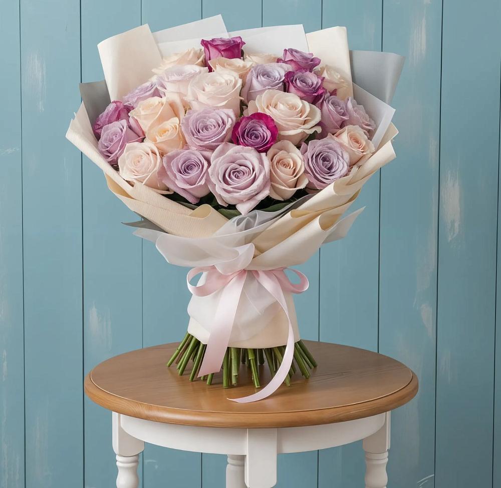 Букет цветов из: Розы в Амурзете