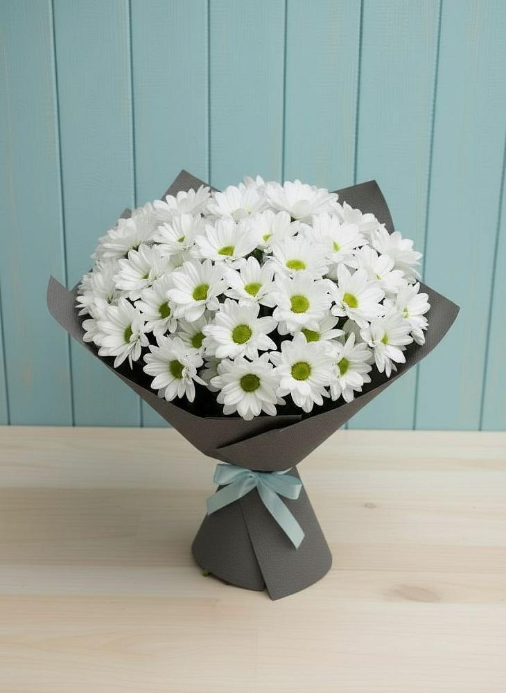 Букет цветов из: Хризантемы в Амурзете