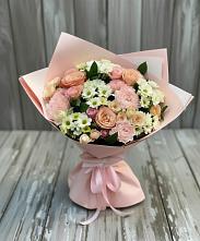 Букет цветов из:  Гвоздики, Розы и Хризантемы #REPLACE_PRED# Амурзете