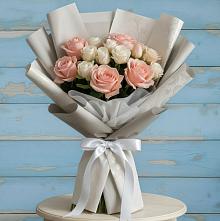 Букет цветов из:  Розы в Амурзете