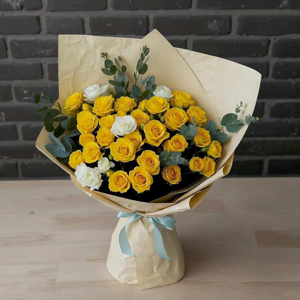 Букет цветов из: Розы в Амурзете