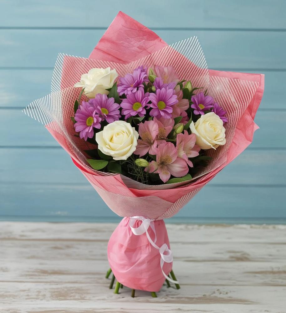 Букет цветов из: Герберы в Амурзете